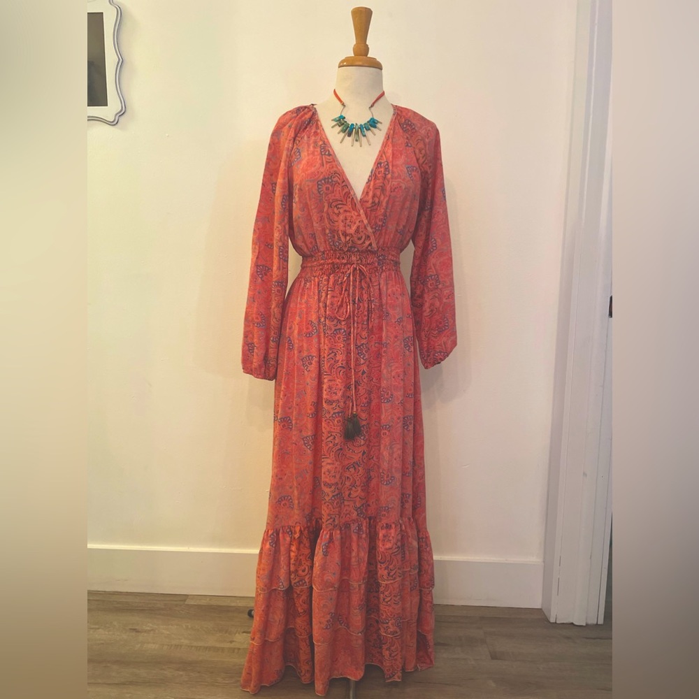 Boemo silky maxi dress